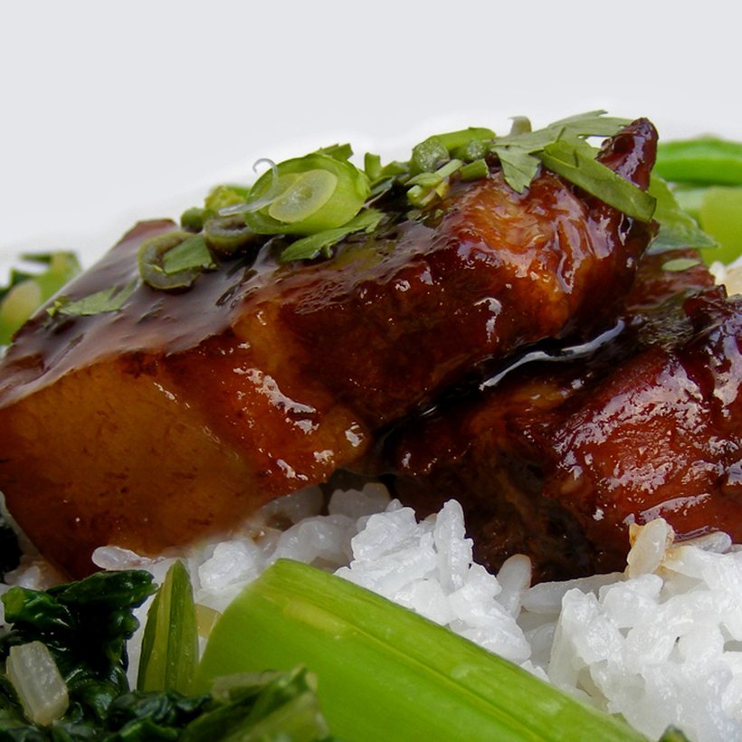 Red-braised pork