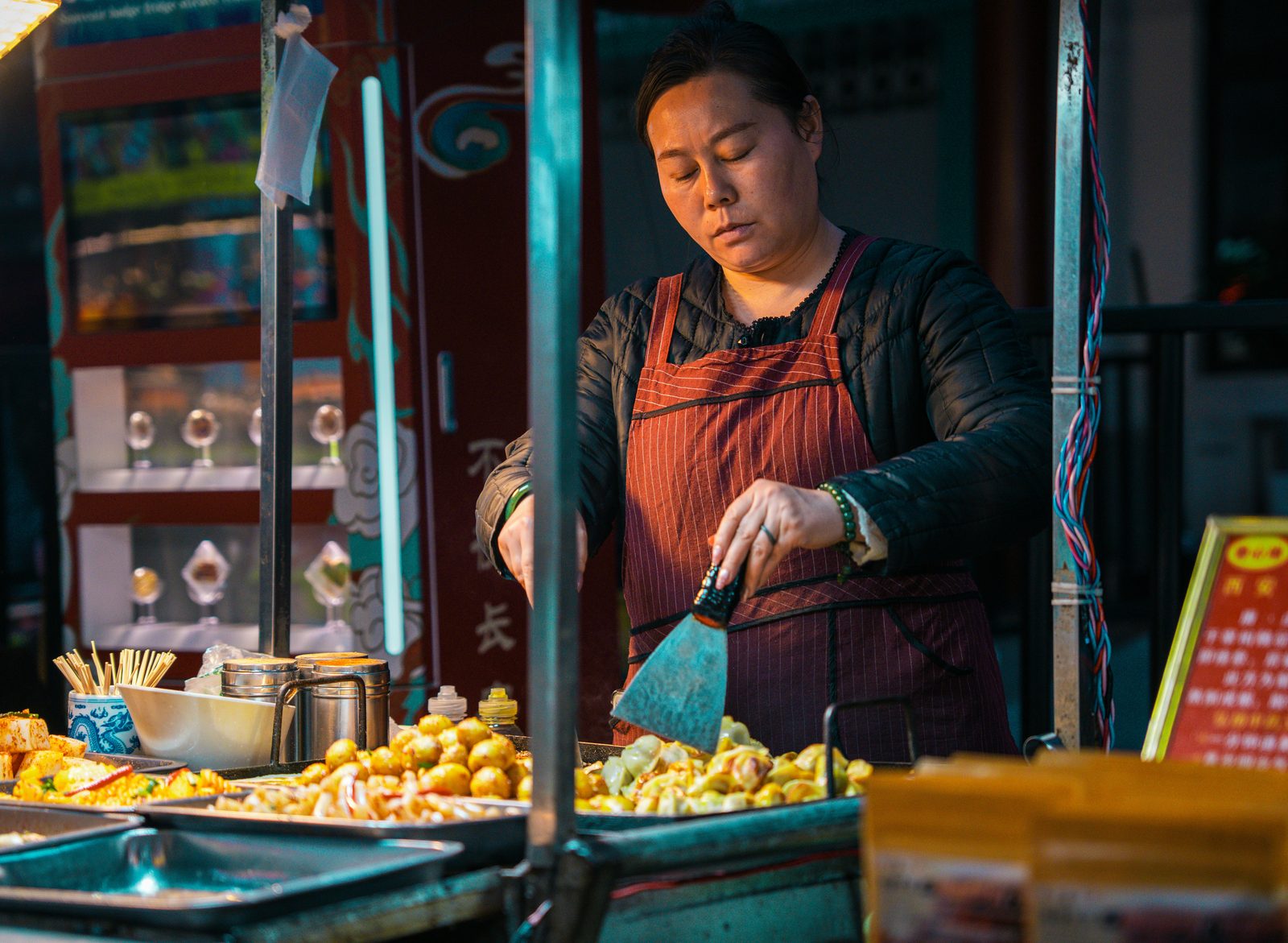 Late-night street food in Shanghai's French Concession